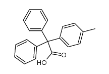 diphenyl-p-tolyl-acetic acid结构式