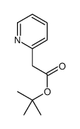 PYRIDIN-2-YL-ACETIC ACID TERT-BUTYL ESTER结构式