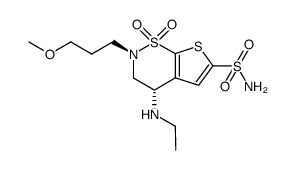 (S)-Brinzolamide Structure