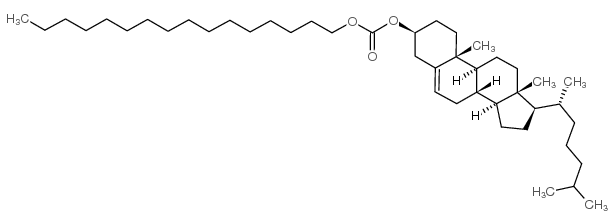 cholesteryl hexadecyl carbonate Structure