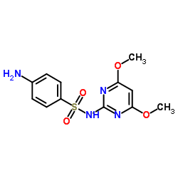 磺胺间二甲氧嘧啶结构式