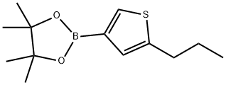 2-(n-Propyl)thiophene-4-boronic acid pinacol ester Structure
