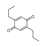 2,5-Dipropyl-p-benzoquinone结构式