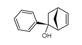 2-phenylbicyclo[2.2.1]hept-5-en-2endo-ol结构式