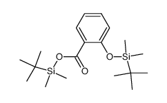 tert-butyldimethylsilyl 2-((tert-butyldimethylsilyl)oxy)benzoate Structure