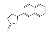 γ-(2-萘基)-γ-丁内酯结构式