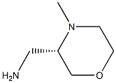 (S)-C-(4-Methyl-morpholin-3-yl)-methylamine Structure