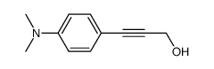 3-(4-(N,N-dimethylamino)phenyl)prop-2-yn-1-ol Structure
