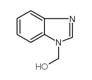 (1H-苯并[d]咪唑-1-基)甲醇结构式
