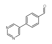 4-(pyrimidin-5-yl)benzaldehyde structure