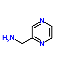 1-(2-Pyrazinyl)methanamine structure
