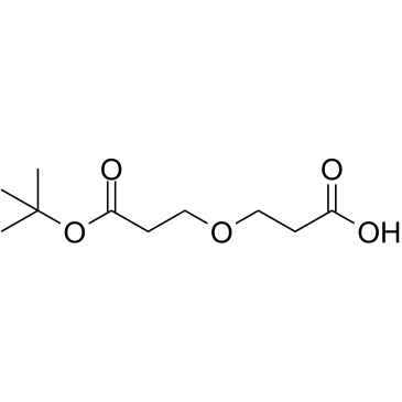 Acid-PEG1-C2-Boc Structure