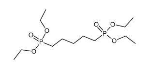 1,5-Pentanediylbisphosphonic acid tetraethyl ester结构式