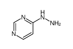 4-hydrazinylpyrimidine Structure