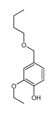 4-(butoxymethyl)-2-ethoxyphenol Structure