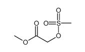 methyl 2-methylsulfonyloxyacetate结构式