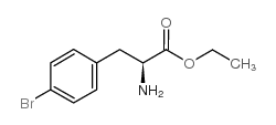 (S)-2-Amino-3-(4-bromophenyl)propionicacidethylester结构式