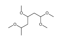 1,1,3,5-tetramethoxyhexane结构式