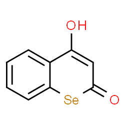 4-Hydroxy-2H-1-benzoselenin-2-one structure