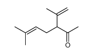 3-Isopropenyl-6-methyl-5-hepten-2-one structure