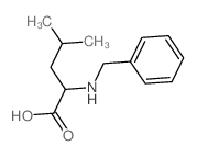 L-Leucine,N-(phenylmethyl)- Structure