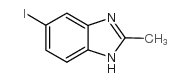 5-碘-2-甲基苯并咪唑结构式