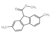 9H-Fluorene-9-carboxylicacid, 2,7-dimethyl-, methyl ester picture