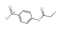 4-nitrophenyl iodoacetate Structure