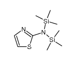 N,N-bis(trimethylsilyl)-2-aminothiazole结构式