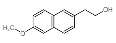 2-Naphthaleneethanol,6-methoxy- Structure