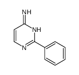 2-苯基嘧啶-4-胺结构式