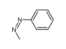 (Z)-Methylphenyldiazen Structure