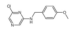 6-chloro-N-(4-methoxybenzyl)pyrazin-2-amine Structure