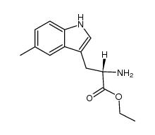 5-methyl-L-tryptophan ethyl ester Structure