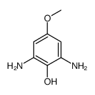 2,6-diamino-4-methoxyphenol Structure