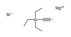 magnesium,triethyl(ethynyl)silane,bromide结构式