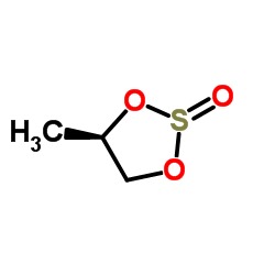 1,3,2-Dioxathiolane,4-methyl-, 2-oxide, trans- (9CI) Structure