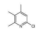 6-Chloro-2,3,4-trimethylpyridine Structure