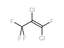 1,2-dichloro-1,3,3,3-tetrafluoroprop-1-ene Structure