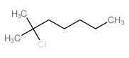 2-chloro-2-methyl-heptane结构式