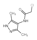 2-chloro-N-(3,5-dimethyl-1H-pyrazol-4-yl)acetamide Structure