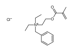 benzyldiethyl[2-[(2-methyl-1-oxoallyl)oxy]ethyl]ammonium chloride Structure