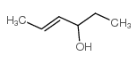 2-Hexen-4-ol Structure