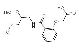 mersalyl acid Structure