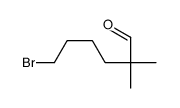 6-bromo-2,2-dimethylhexanal Structure