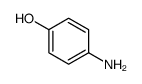 4-aminophenol Structure