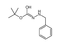 2-(苯基甲基)-肼羧酸 1,1-二甲基乙酯结构式