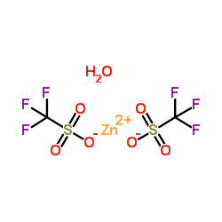 Zinc trifluoromethanesulfonate Structure