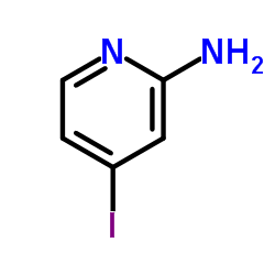 4-碘-2-氨基吡啶结构式
