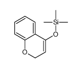 2H-chromen-4-yloxy(trimethyl)silane结构式